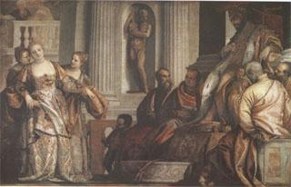 VERONESE (Paolo Caliari) Esther before Ahasuerus (mk05) Spain oil painting art